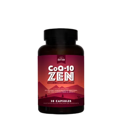 Natural Rhythm Coq-10 Zen - 30 Capsules (30 Servings)