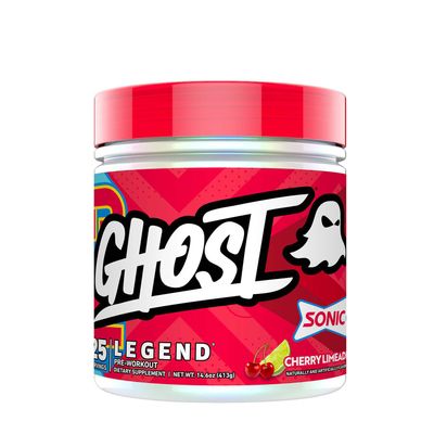 GHOST Legend Pre-Workout - Sonic Cherry Limeade - 25 Servings