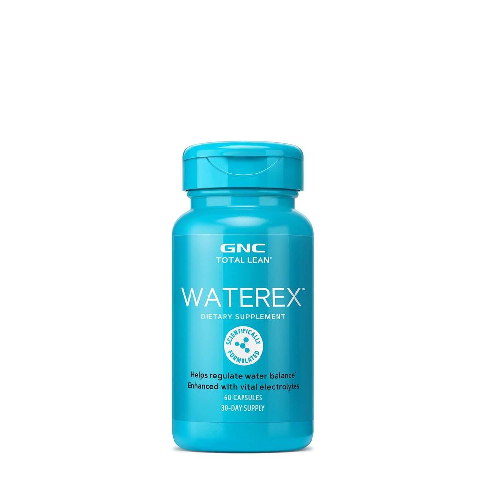GNC Total Lean Waterex Vitamin B - 60 Capsules (30 Servings)