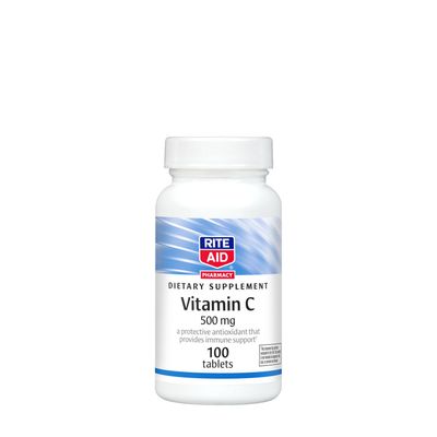 Rite Aid Vitamin C 500Mg Vitamin C - 100 Tablets (100 Servings)