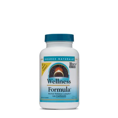 Source Naturals Wellness Formula Herbal Complex - 120 Capsules (20 Servings)