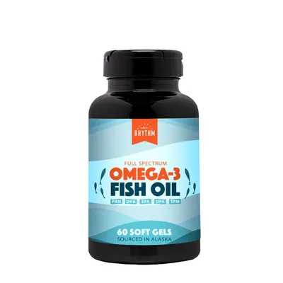Natural Rhythm OmegaHealthy -3 Fish Oil Healthy - 60 Softgels (60 Servings)
