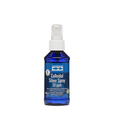Trace Minerals Colloidal Silver Spray 30 Ppm Healthy - 4 Oz. (118 Servings)