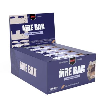 REDCON1 Mre Bar - Blueberry Cobbler - 12 Bars
