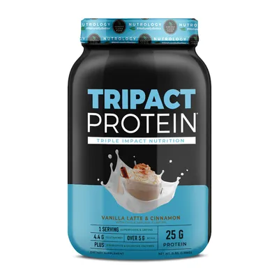 NDS Nutrition Tripact Protein - Vanilla Latte & Cinnamon (40 Servings)