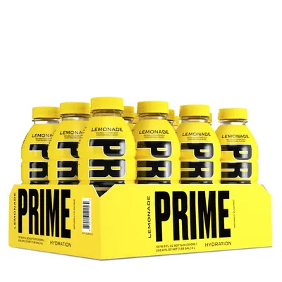 PRIME Hydration Drink - Lemonade - 16.9Oz. (12 Bottles)