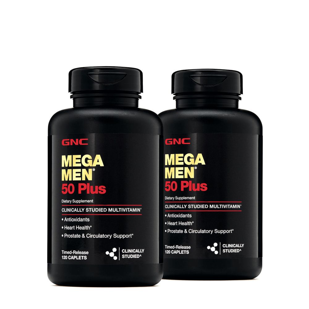GNC Mega Men 50 Plus Multivitamin Healthy