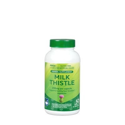 Rite Aid Milk Thistle 200Mg - 50 Capsules (50 Servings)