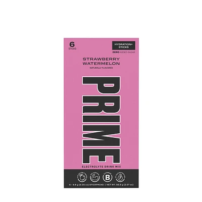 PRIME Hydration+ Sticks - Strawberry Watermelon - 6 Sticks