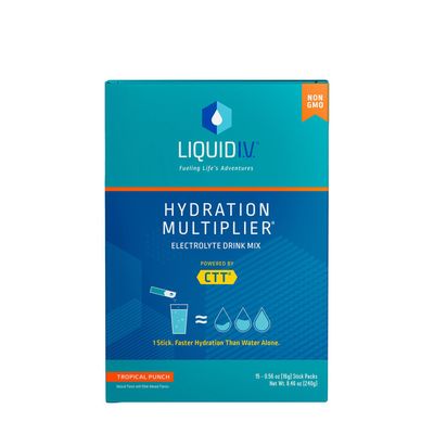 Liquid I.V. Hydration Multiplier Vitamin C - Tropical Punch (15 Servings)