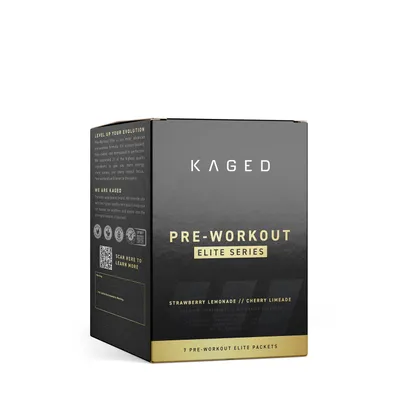 KAGED Pre-Workout Elite Series: Variety Pack (7 Packets)