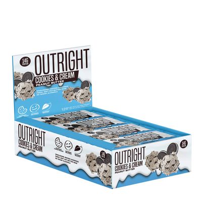 MTS Nutrition Outright - Cookies & Cream Peanut Butter - 12 Bars