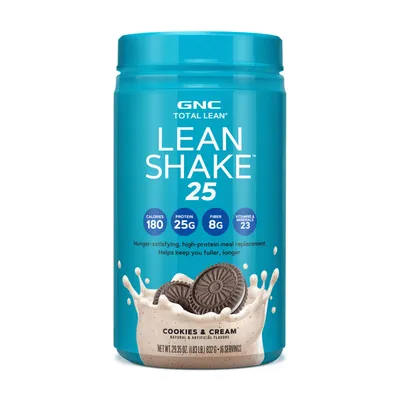 GNC Total Lean Lean Shake 25 Healthy - Cookies and Cream (16 Servings)