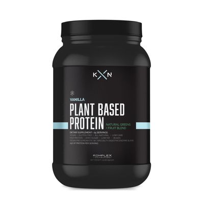 Komplex Nutrition Plant Based Protein Vegan - Vanilla (30 Servings) Vegan - Zero Sugar