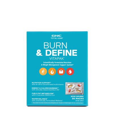 GNC Total Lean GNC Total Lean Burn & Define Vitapak - 30
