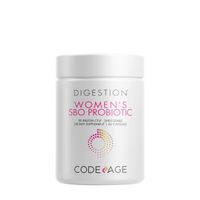 Codeage Women's Probiotic 50 Billion Cfu & Prebiotics Vegan Digestion Supplement - 60 Capsules (30 Servings)