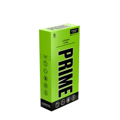 PRIME Hydration+ Sticks - Lemon Lime - 6 Sticks