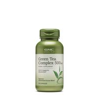 GNC Herbal Plus Green Tea Complex 500 Mg - 100 Vegetarian Capsules (100 Servings)