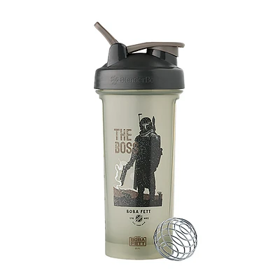 BlenderBottle Classic Protein Shaker Bottle V2 - Boba Fett the Boss 28Oz