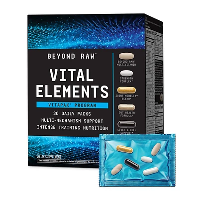 Beyond Raw Vital Elements Vitapak Program (30 Servings)