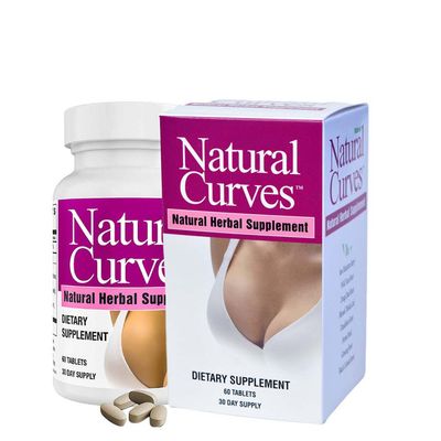 Natural Curves Natural Herbal Supplement - 60 Tablets (60 Servings)