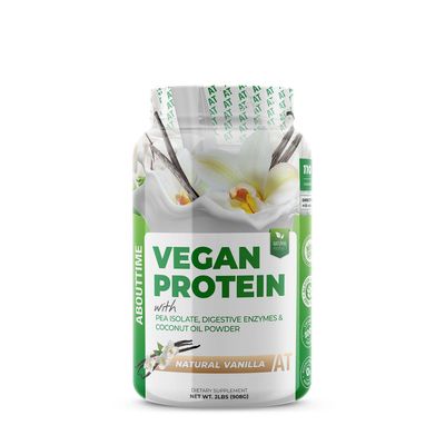 AboutTime Vegan Protein - Natural Vanilla - 2 Lb.
