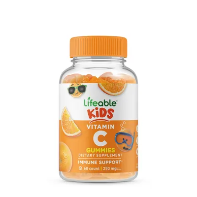 Lifeable Kids Vitamin C Vitamin C - 60 Gummies (60 Servings)