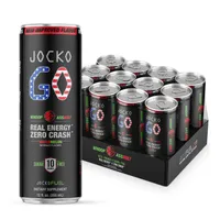 Jocko Fuel Go Energy Drink - Watermelon - 12Oz. (12 Cans)