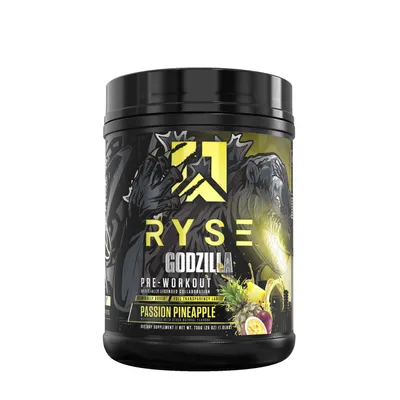 RYSE Godzilla Pre-Workout - Passion Pineapple (40 Servings)