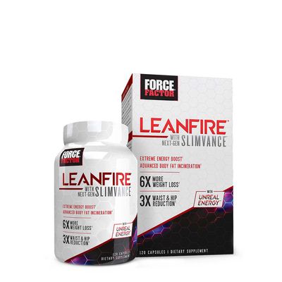 Force Factor Leanfire with Next-Gen Slimvance - 120 Capsules