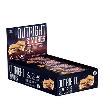 MTS Nutrition Outright - S'mores Peanut Butter - 12 Bars
