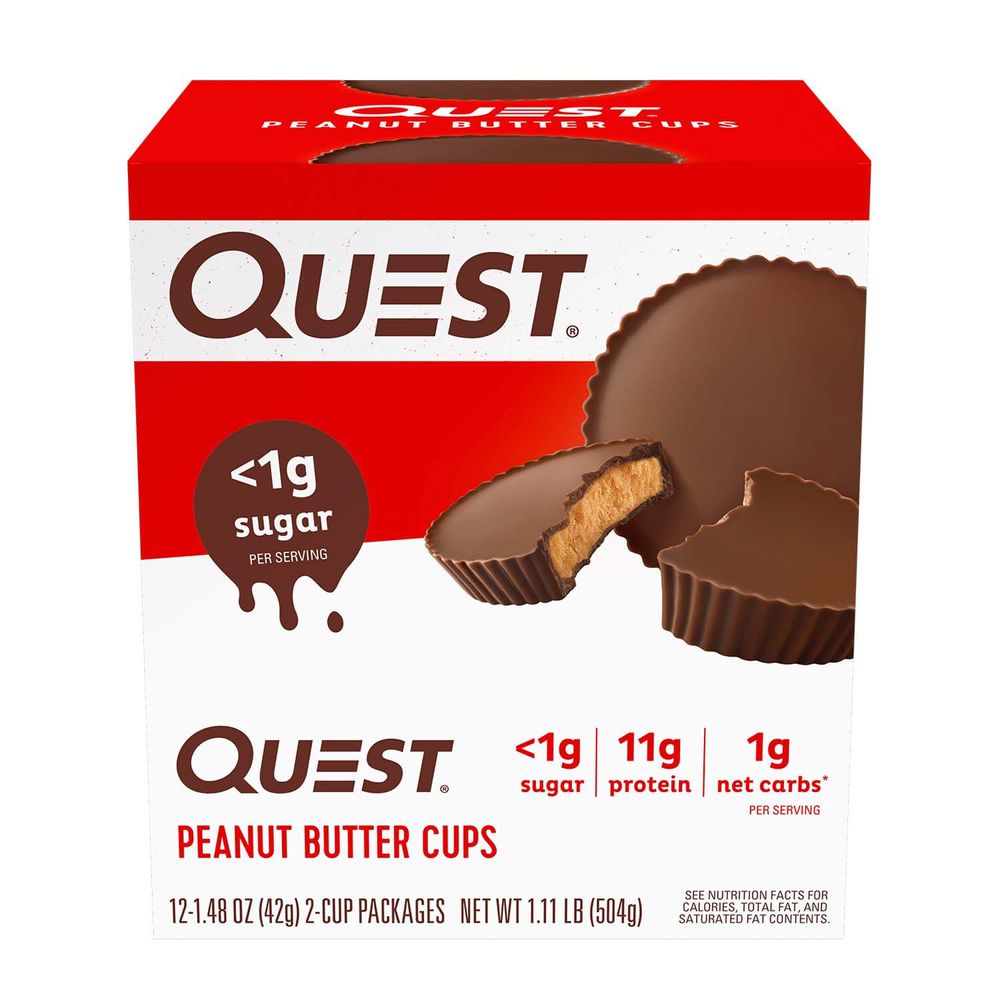 Quest Peanut Butter Cups (12 Cups) - 12 Pack