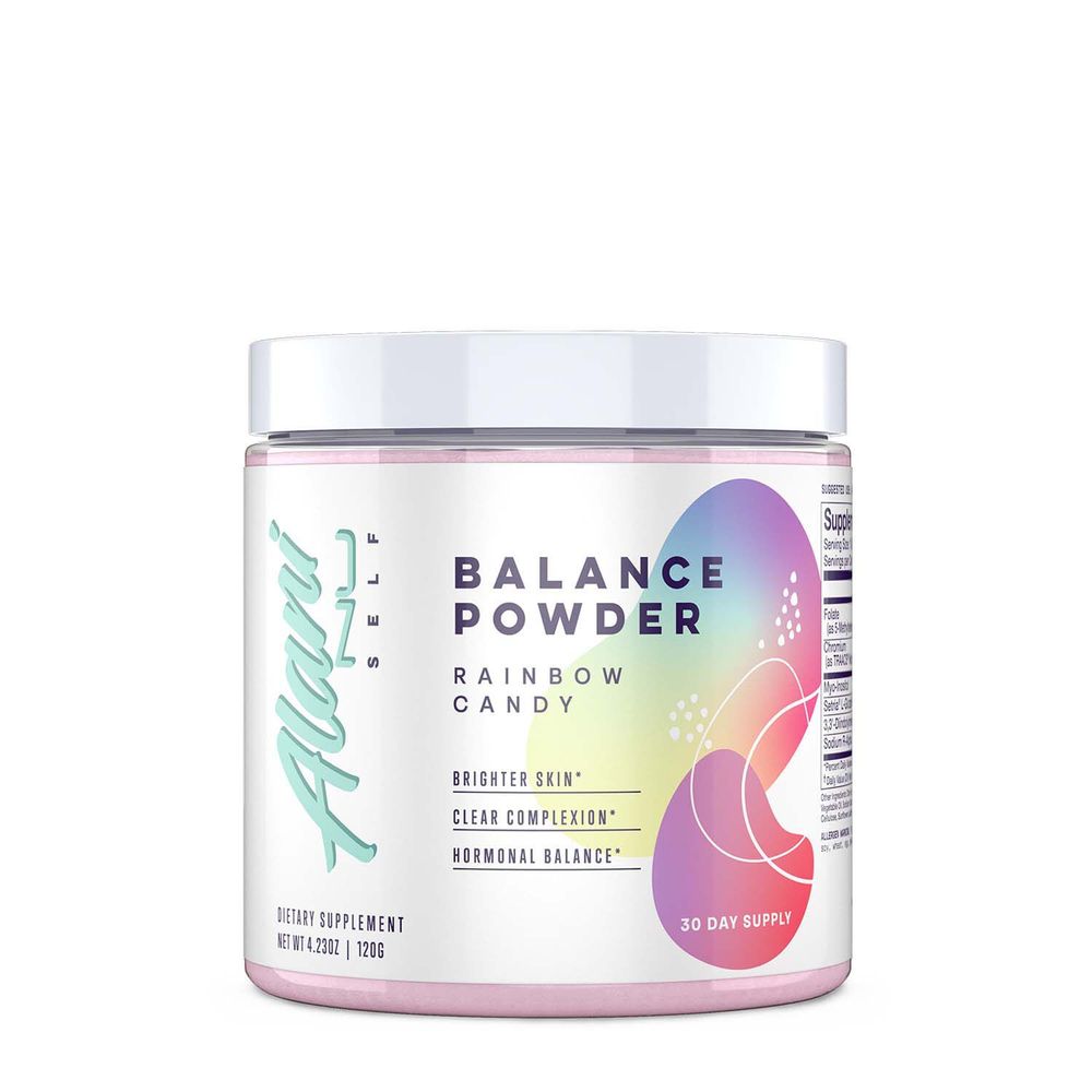 Alani Nu Self Balance Powder Vegan - Rainbow Candy Vegan - 4.23 Oz. (30 Servings)