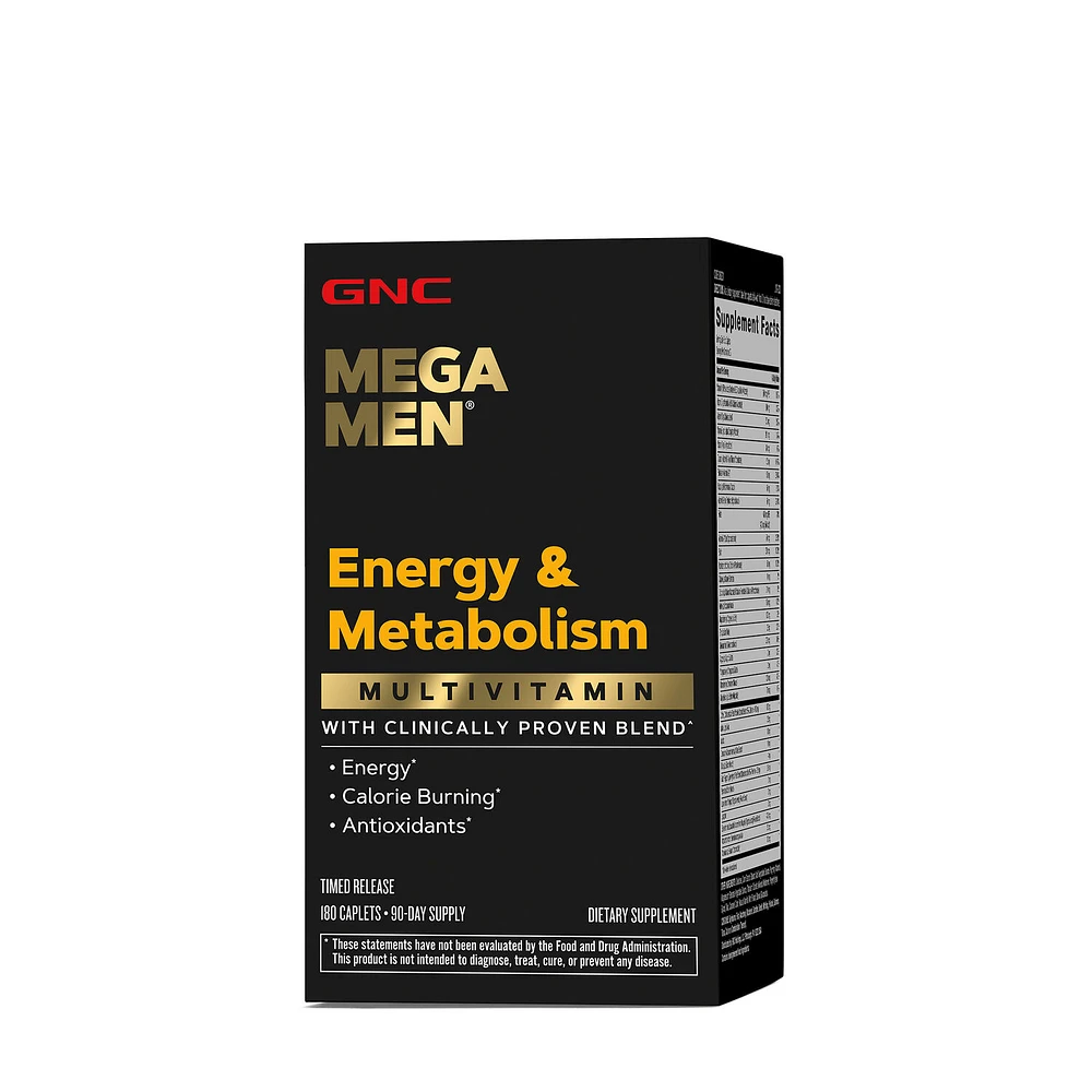 GNC Mega Men Energy & Metabolism Vitamin C