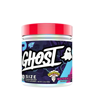 GHOST Size V3 Muscle Builder Gluten-Free - Warheads Sour Watermelon (30 Servings)