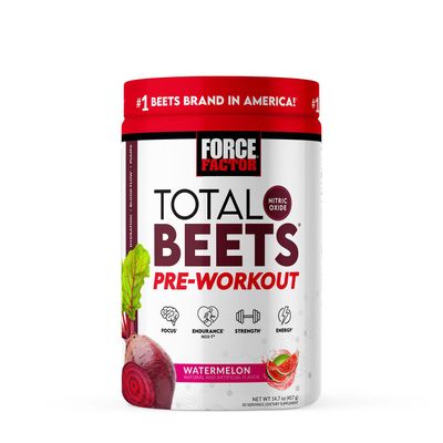 Force Factor Total Beets Pre Workout - Watermelon - 30 Servings