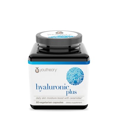 Youtheory Hyaluronic Plus Dietary Supplement - 60 Vegetarian Capsules