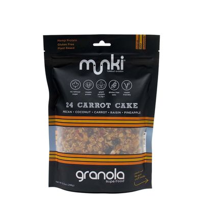 Münki Superfood Granola - Carrot Cake - 4 Bags