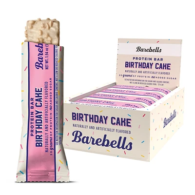 Barebells Protein Bar - Birthday Cake (12 Bars)