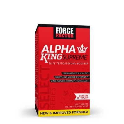 Force Factor Alpha King Supreme V2 - 120 Tablets