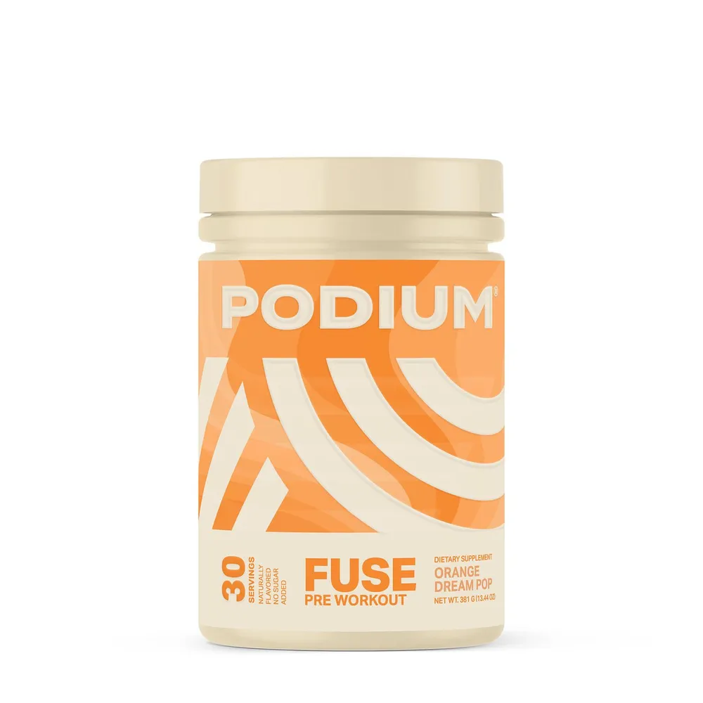 PODIUM Fuse Pre-Workout - Orange Dream Pop (30 Servings)