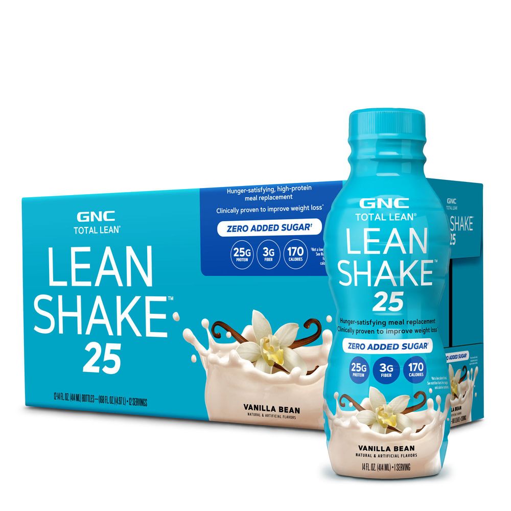 GNC Total Lean Lean Shake 25 Healthy - Vanilla Bean Healthy