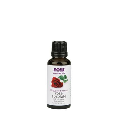 NOW Essential Oils 100% Pure and Natural Rose Absolute - 1 Fl. Oz