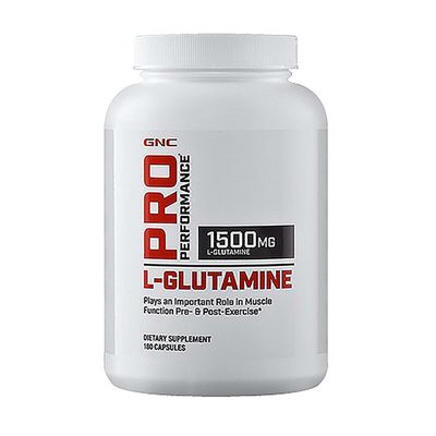 GNC Pro Performance L-Glutamine - 180 Capsules (90 Servings)