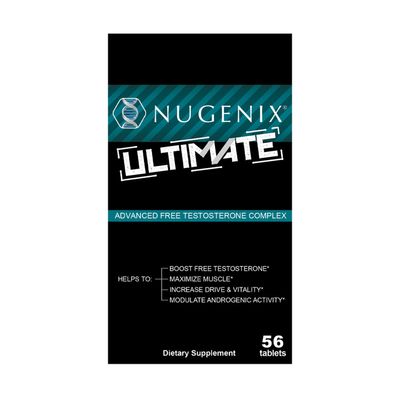 Nugenix Ultimate Advanced Free Testosterone Complex - 56 Tablets - 14 Servings