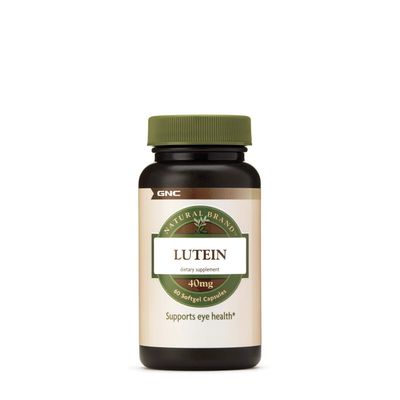 GNC Natural Brand Lutein 40 Mg Healthy - 60 Softgels (60 Servings)