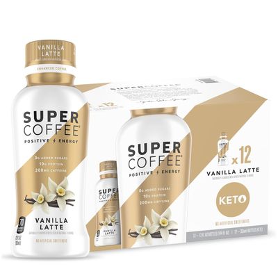 Super Coffee Positive Energy - Vanilla - 12 Cans