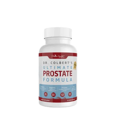 Divine Health Ultimate Prostate Formula Healthy - 90 Veggie Capsules (30 Servings)