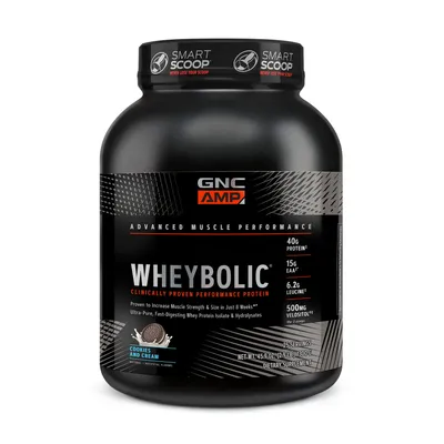 GNC AMP Wheybolic - Cookies and Cream - 25 Servings