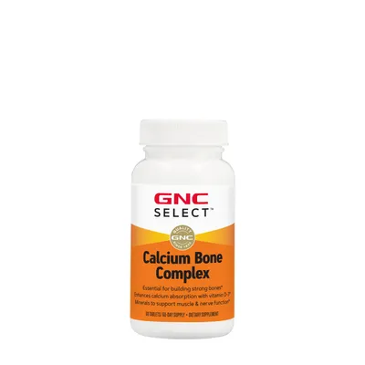 GNC Select Calcium Bone Complex - 60 Tablets (60 Servings)
